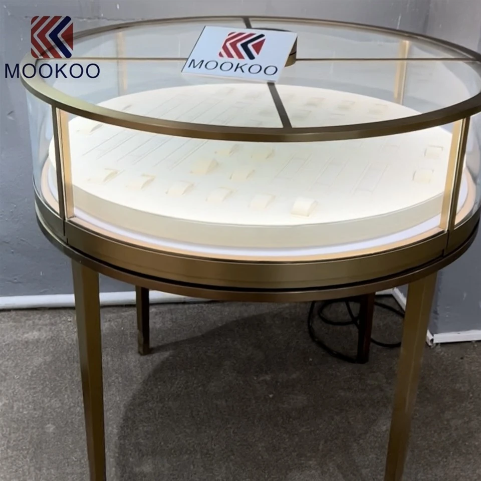Customized High-End Stainless Steel Jewelry Display Enhances Brand Image high quality