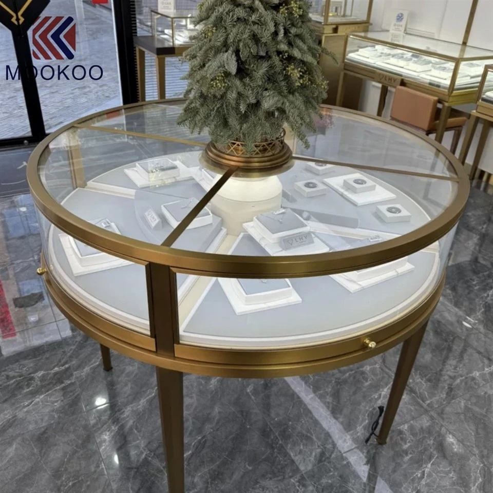 Customized High-End Stainless Steel Jewelry Display Enhances Brand Image factory