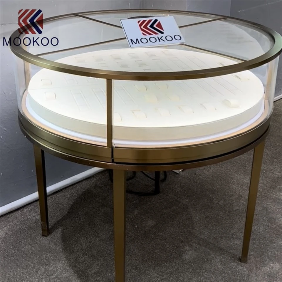 Customized High-End Stainless Steel Jewelry Display Enhances Brand Image best
