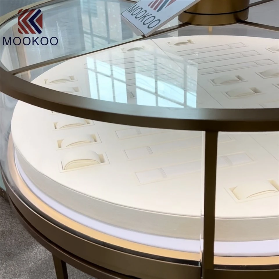 Customized High-End Stainless Steel Jewelry Display Enhances Brand Image price