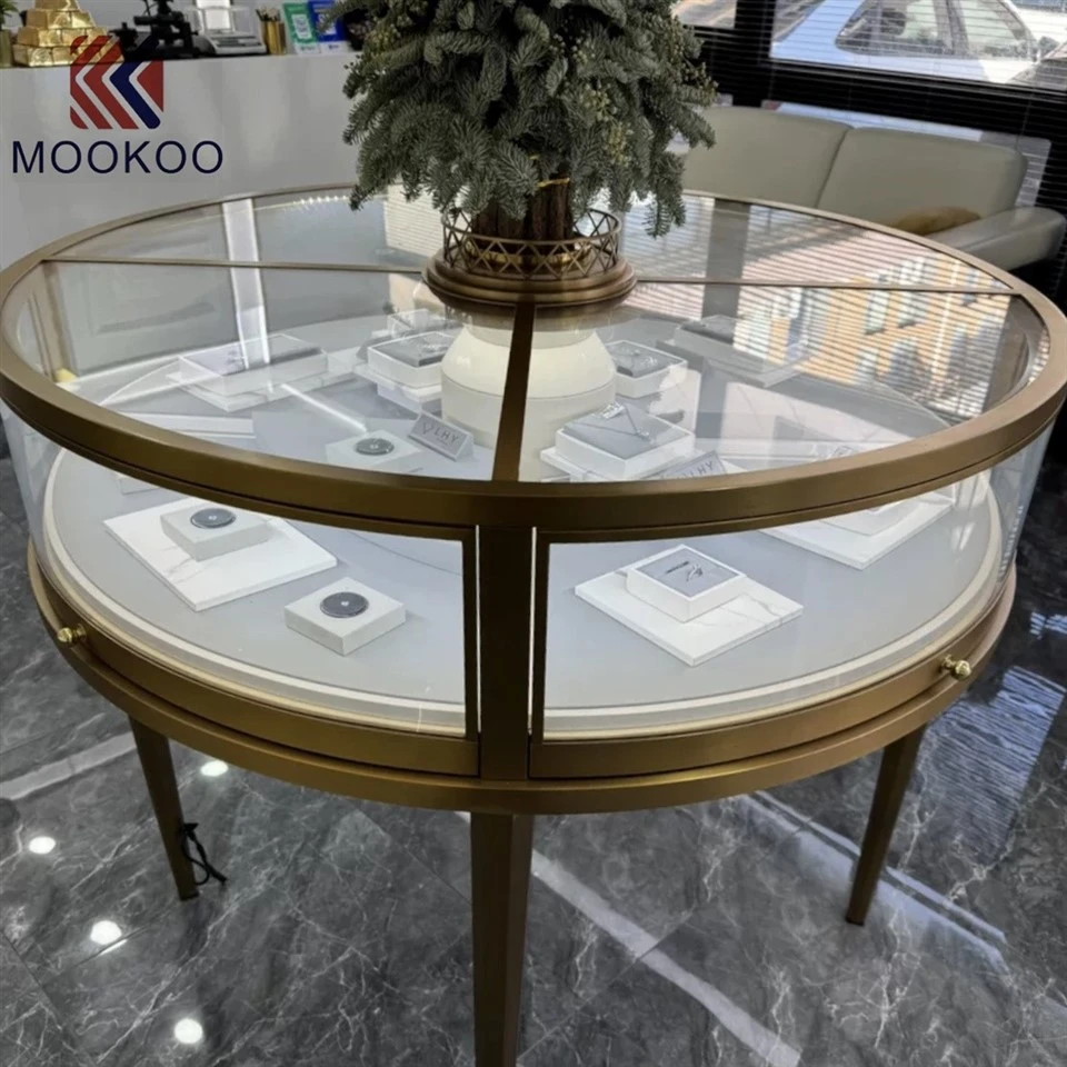 Customized High-End Stainless Steel Jewelry Display Enhances Brand Image suppliers