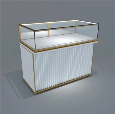 Lussu Counter Tabella U Siġġu tan-Negozju Wiri Għamara Għall Jewellery Shop