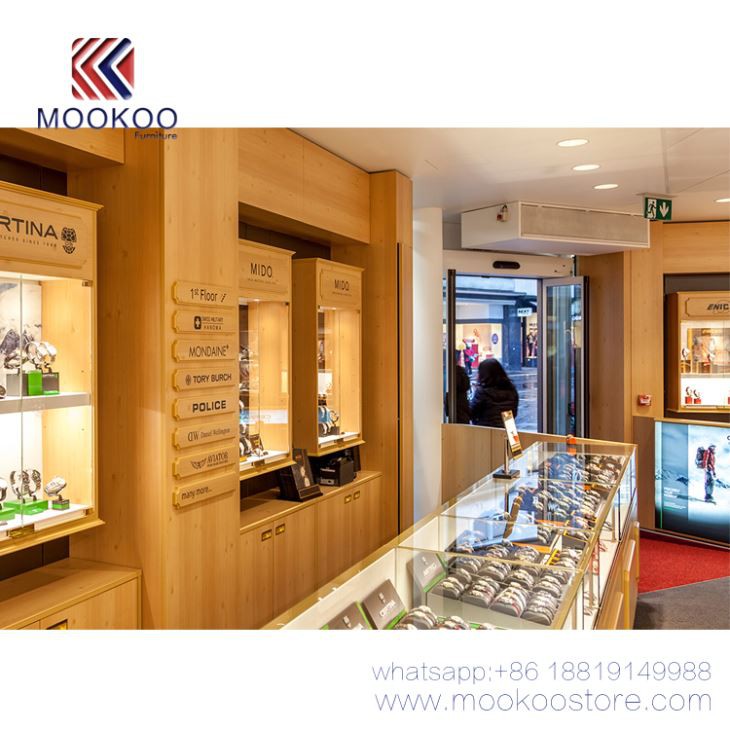 Fashionable Watch Shop Interior Design