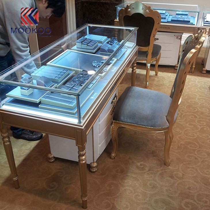Jewelry Counter Cabinet With Storage At Bottom