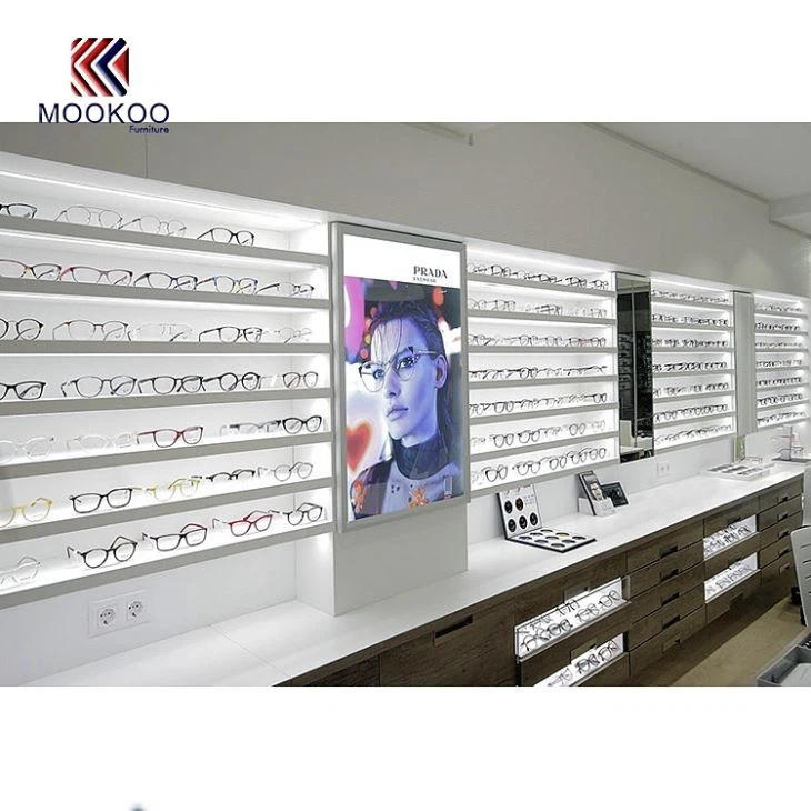 New Design Showcase Equipments For Eyeglasses Shop