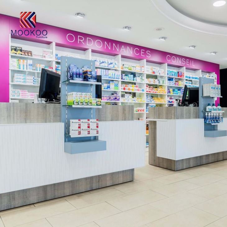 Drug Store Interior Display Furniture