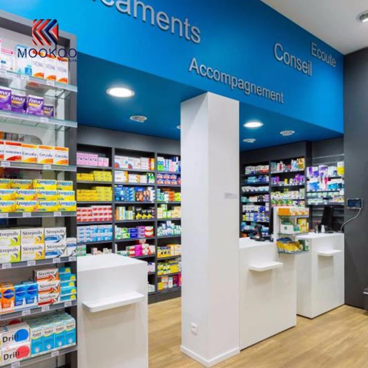 Farmacia Shop Decoration Display Furniture
