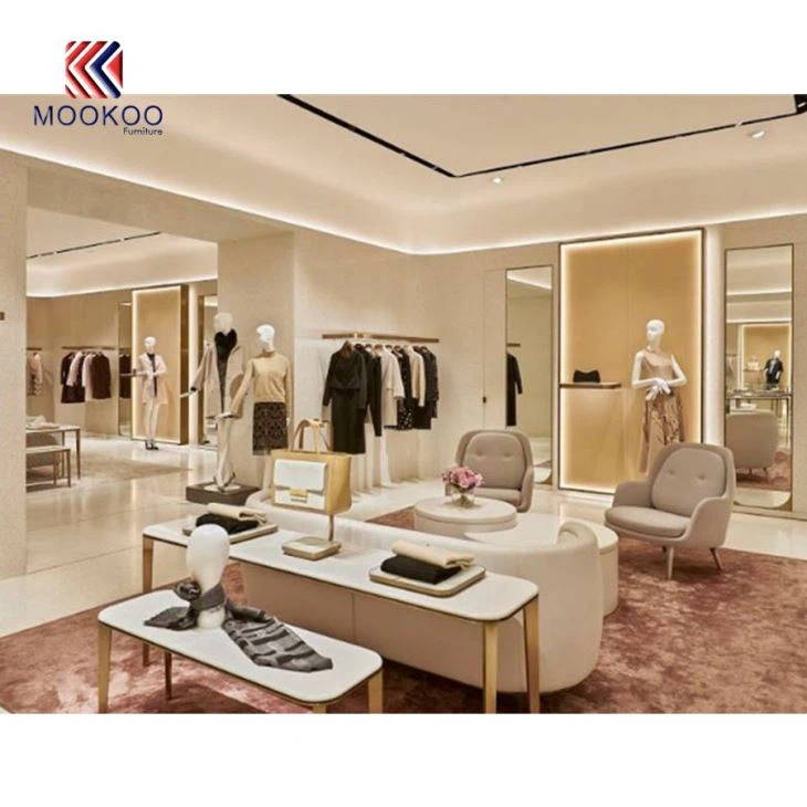 High End Dress Shop Display Decoration Clothing Store Furniture From CHINA MOOKOO