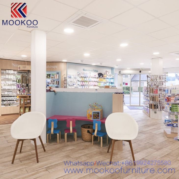 Modern Style Factory Direct Sale High End Pharmacy Shop Display Furniture Medicine Storage