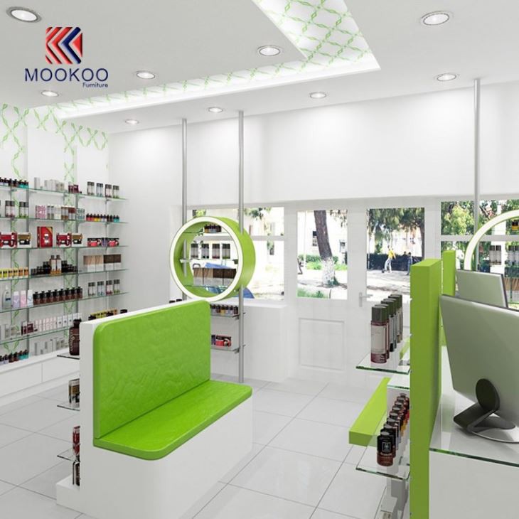 Pharmacies Shop Display Counter Design
