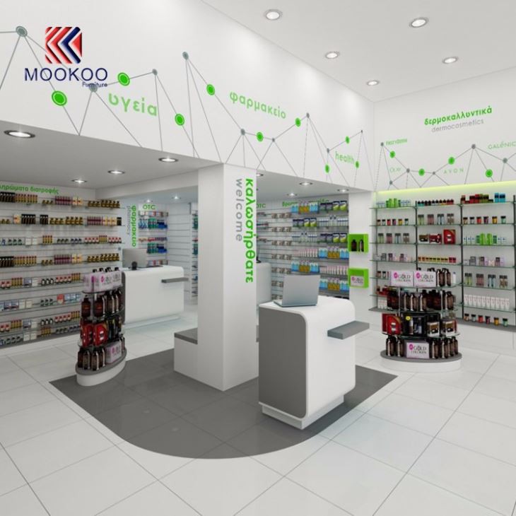 Pharmacy Display Cabinet For Farmacia Shop Sale