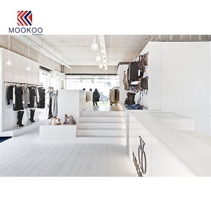 Retail Garment Shop Interior Design From CHINA GUANGZHOU MOOKOO FURNITURE