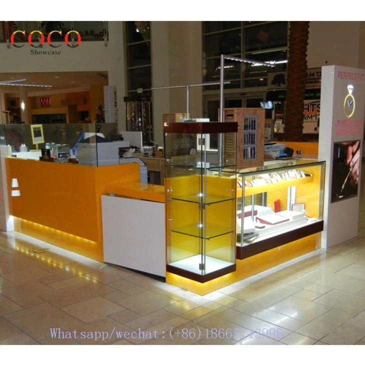 Shopping Mall Jewelry Display Kiosk