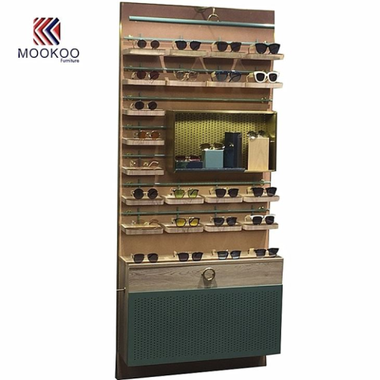 Fabbrika tal-Aħjar Disinn ta 'Kwalità Għolja Slatwall Eyeglass Display Stand għall-Bejgħ