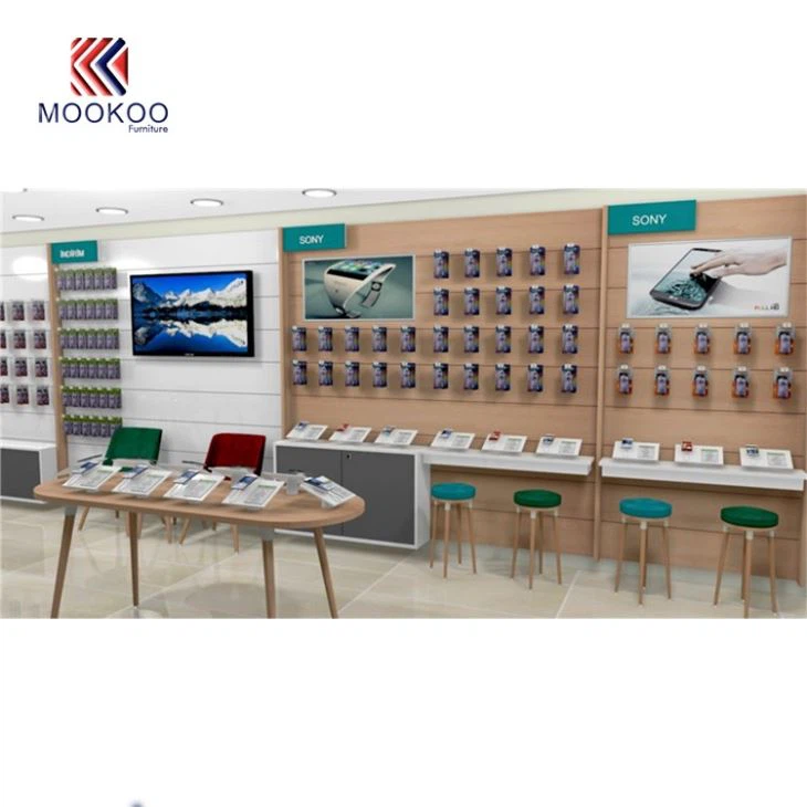 Mobile Phone Shop Furniture 3D Design