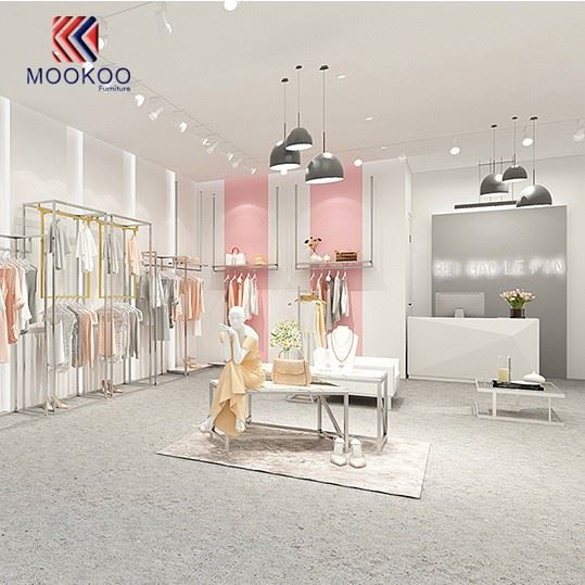 Boutique Store Clothes Display Racks Op Design