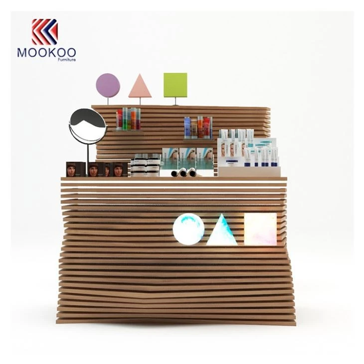 Modern Design Wooden Shopping Mall Cosmetic