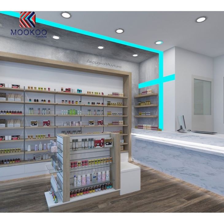 Modern Style Farmacia Shop Design