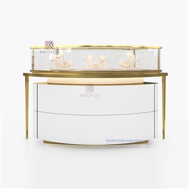 Nofs Round Cartier Jewelry Display Case